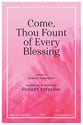 Come Thou Fount of Every Blessing SATB choral sheet music cover